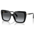 swarovski sunglasses  square shape  sk6049  brown