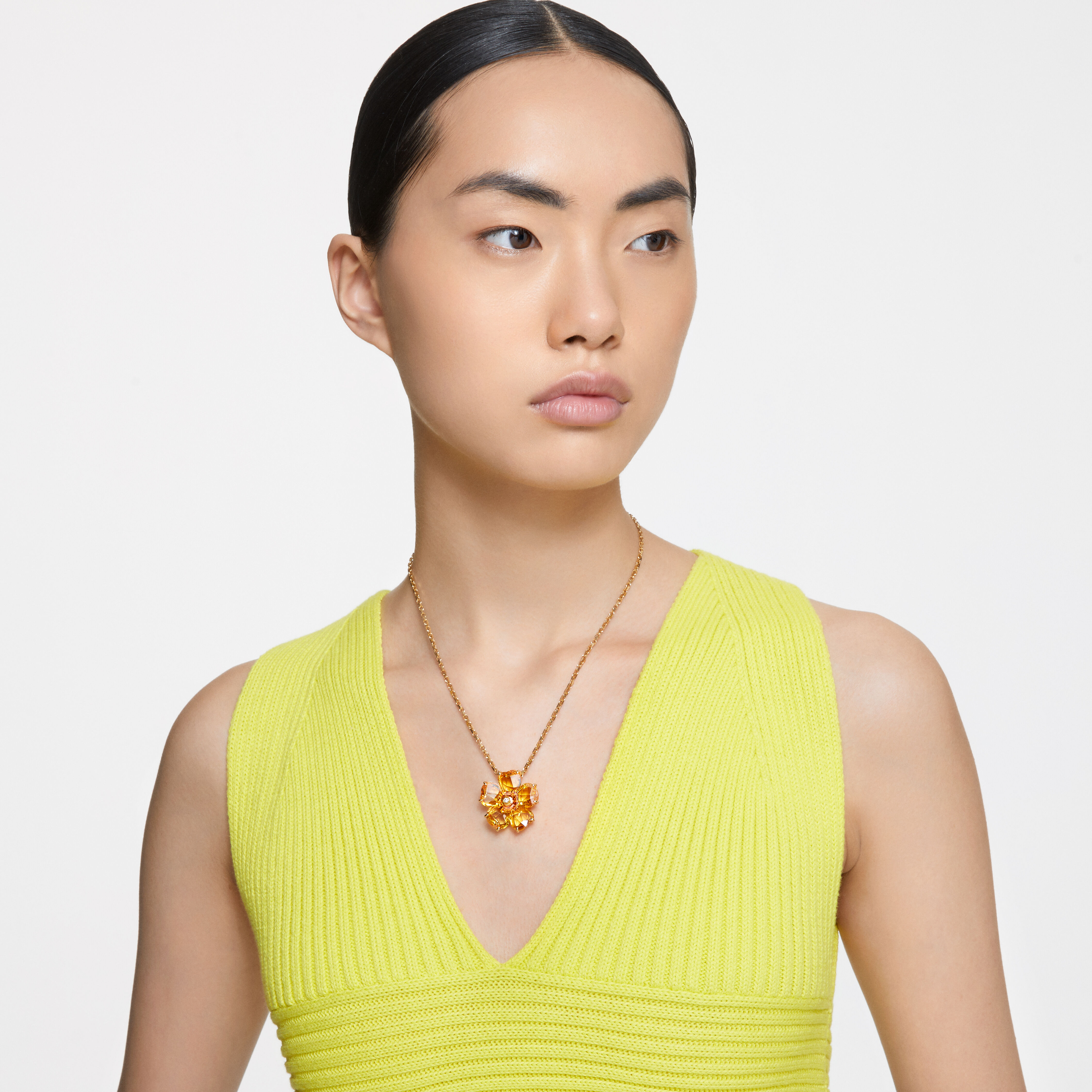 Swarovski yellow new arrivals necklace