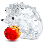 swarovski hedgehog with apple