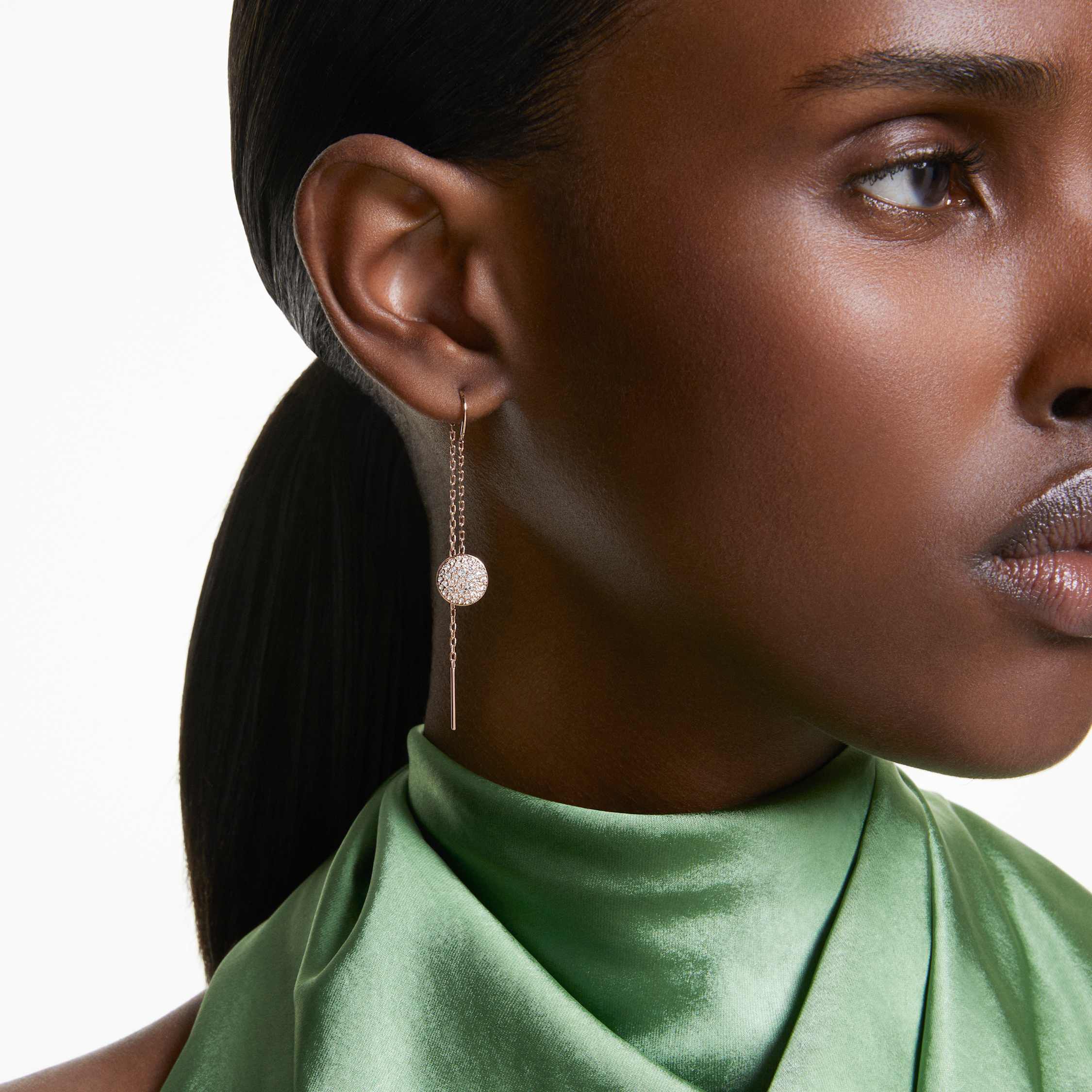 Rose drop earrings shop