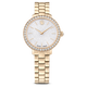 swarovski gold tone