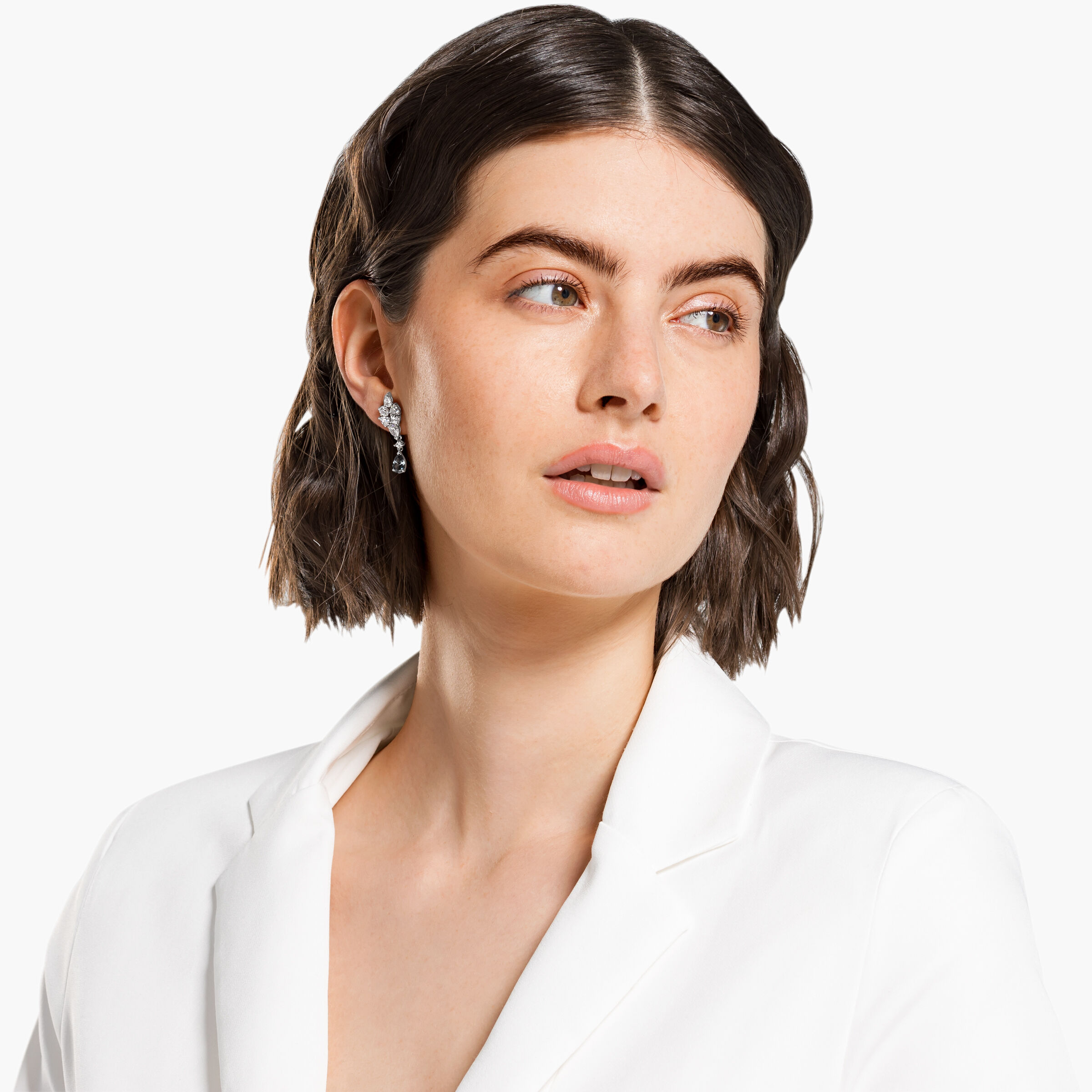 Swarovski tennis deals deluxe earrings