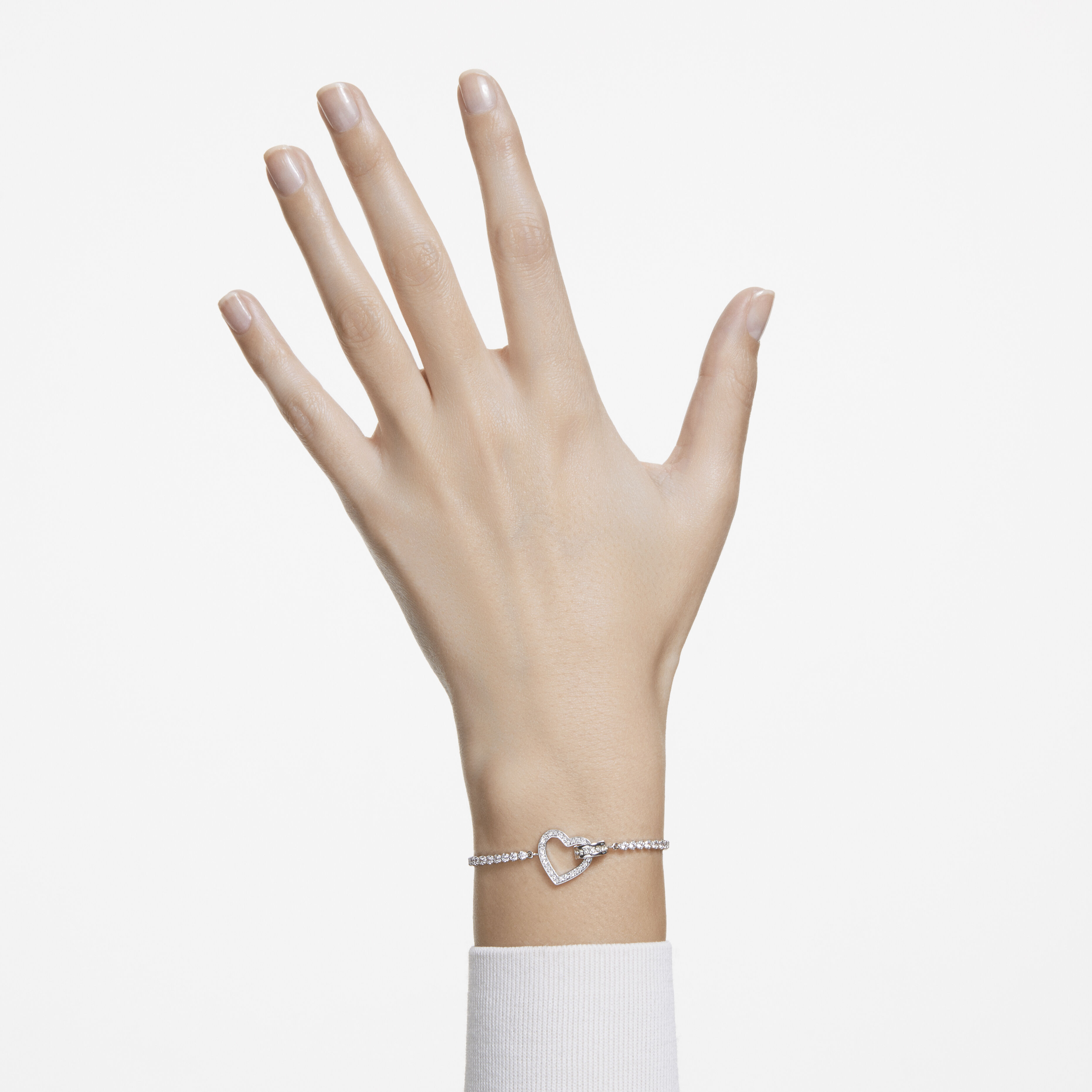 Swarovski rhodium plated bracelet deals