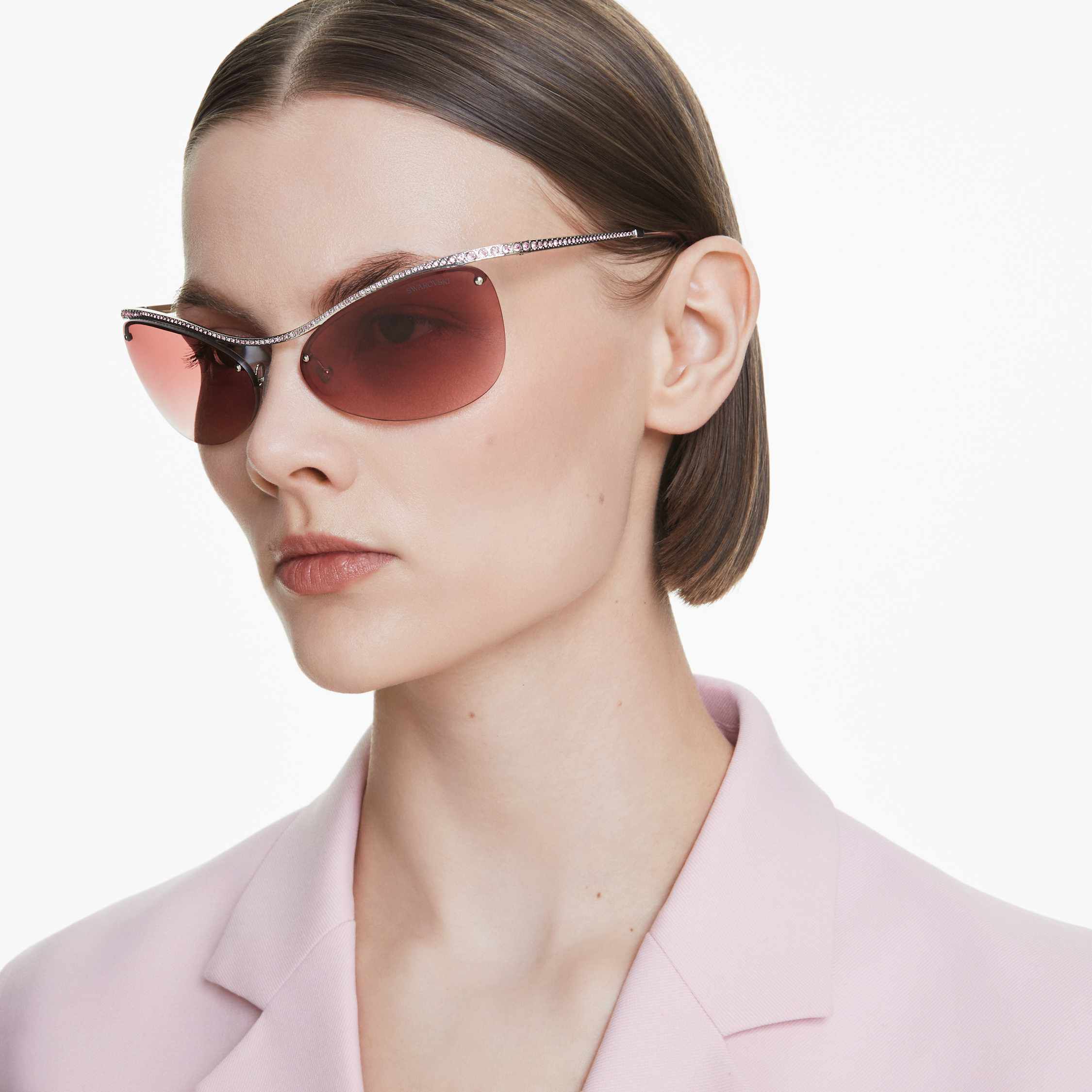 Buy Swarovski Sunglasses Oval shape SK7018 OV Pink