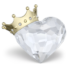 swarovski symbolica heart with crown