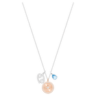 swarovski zodiac pendant cancer aqua rhodium plated