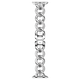 swarovski silver tone