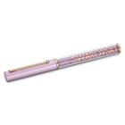 swarovski crystalline gloss ballpoint pen purple purple lacquered rose gold tone plated