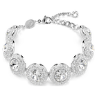 swarovski una angelic bracelet  white  rhodium plated