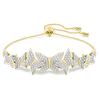 swarovski idyllia lilia bracelet butterfly white gold tone plated