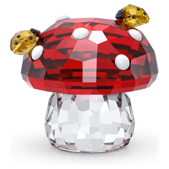 swarovski idyllia mushroom and ladybugs