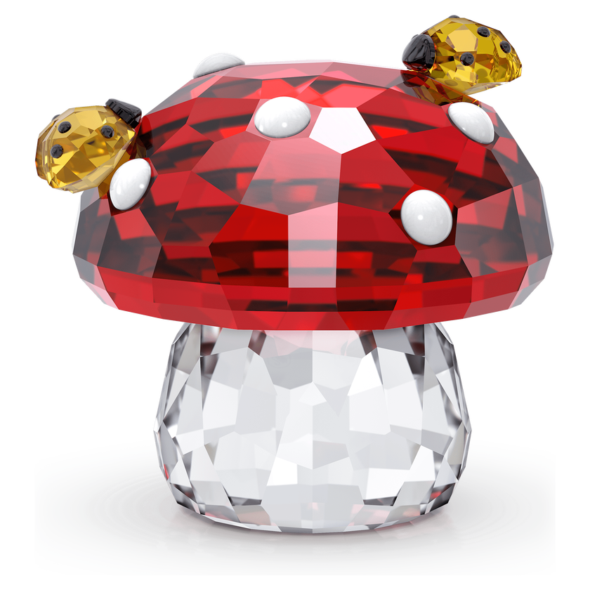 swarovski idyllia mushroom and ladybugs