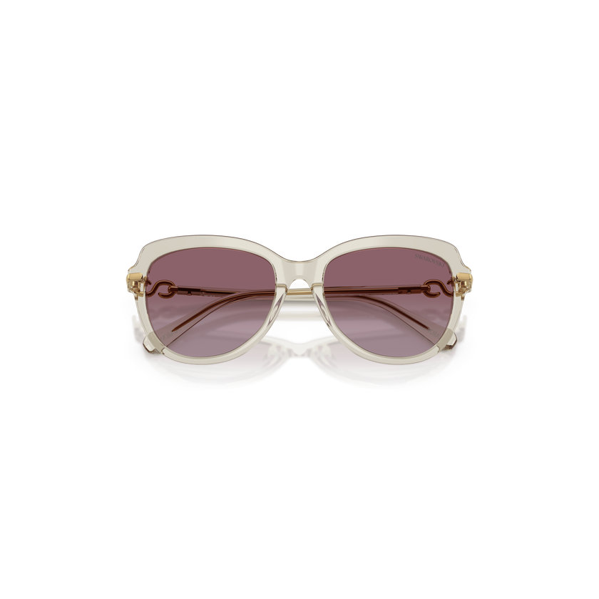 swarovski sunglasses  butterfly shape  sk6073  beige
