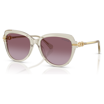 swarovski sunglasses  butterfly shape  sk6073  beige