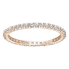 Vittore Ring, White, Rose Gold Plated