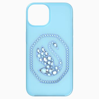 Signum smartphone case, Swan, iPhone® 14, Blue