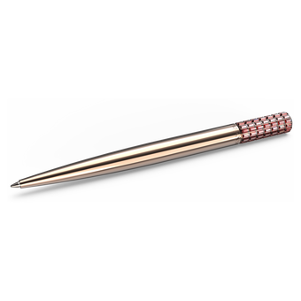swarovski lucent ballpoint pen pink rose gold tone plated