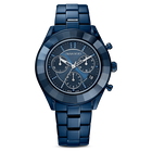 Octea Lux Sport watch, Metal bracelet, Blue PVD