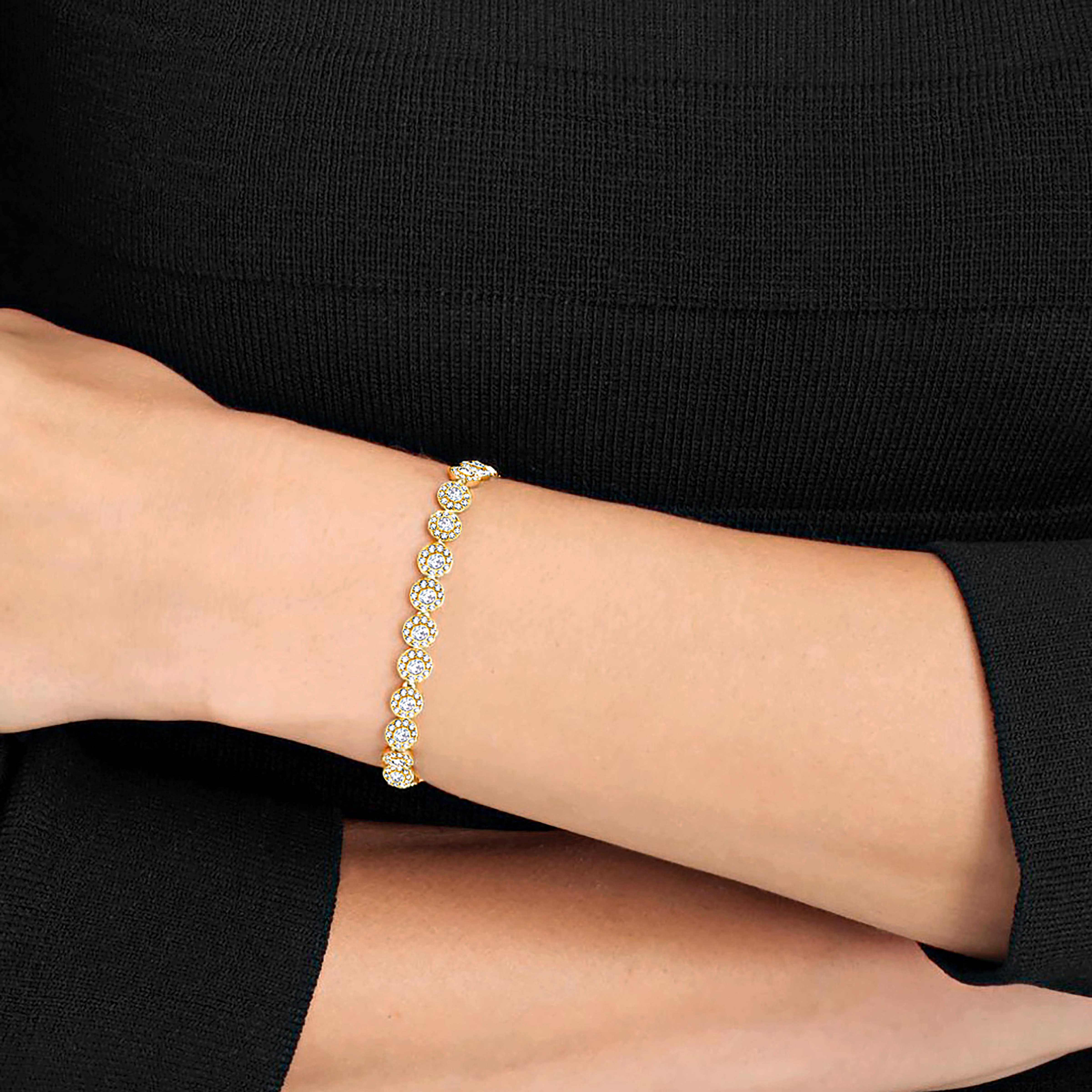 Swarovski angelic bracelet green top