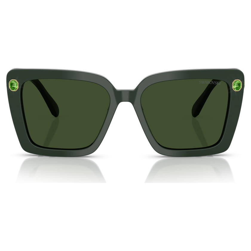 swarovski sunglasses  square shape  sk6032  green