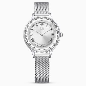 Octea Nova watch, Swiss Made, Metal bracelet, Silver tone, Stainless steel