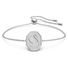 swarovski signum bracelet white rhodium plated