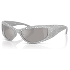 swarovski sunglasses sk6027 silver tone