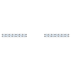 Only Pierced Earrings, White, Rhodium plating