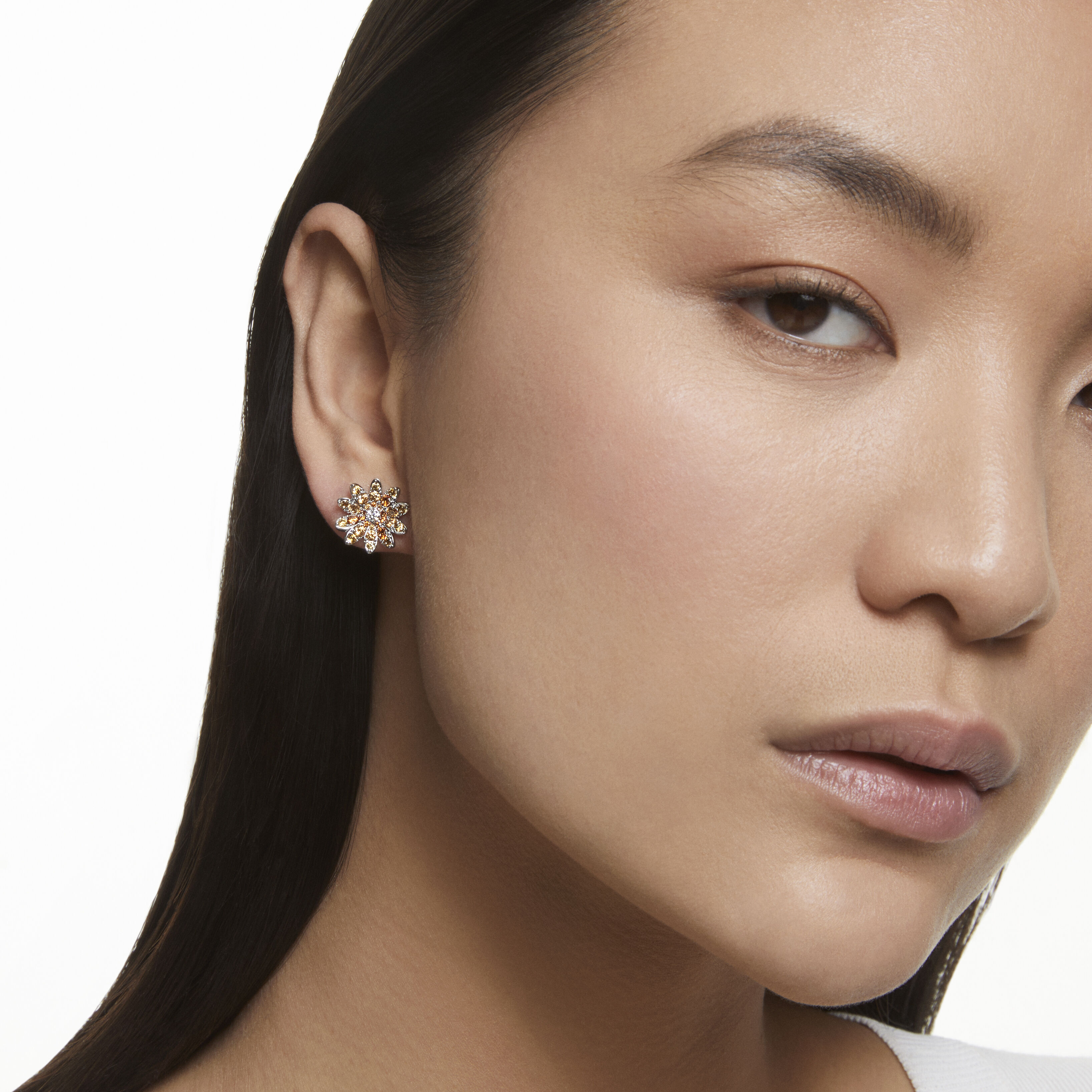 Swarovski eternal flower earrings deals