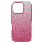 swarovski high smartphone case color gradient iphone 16 pro pink