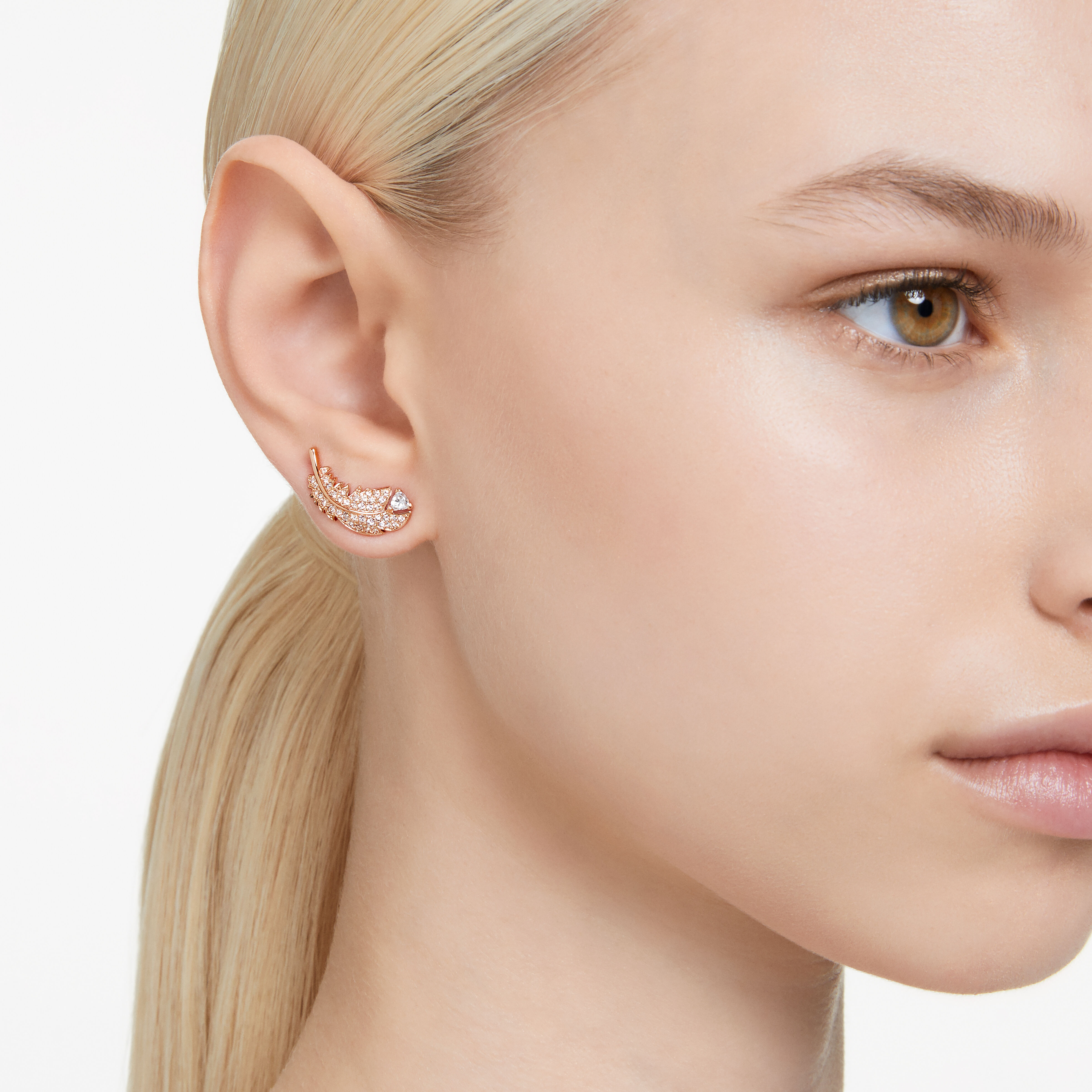 Nice gold sale earrings
