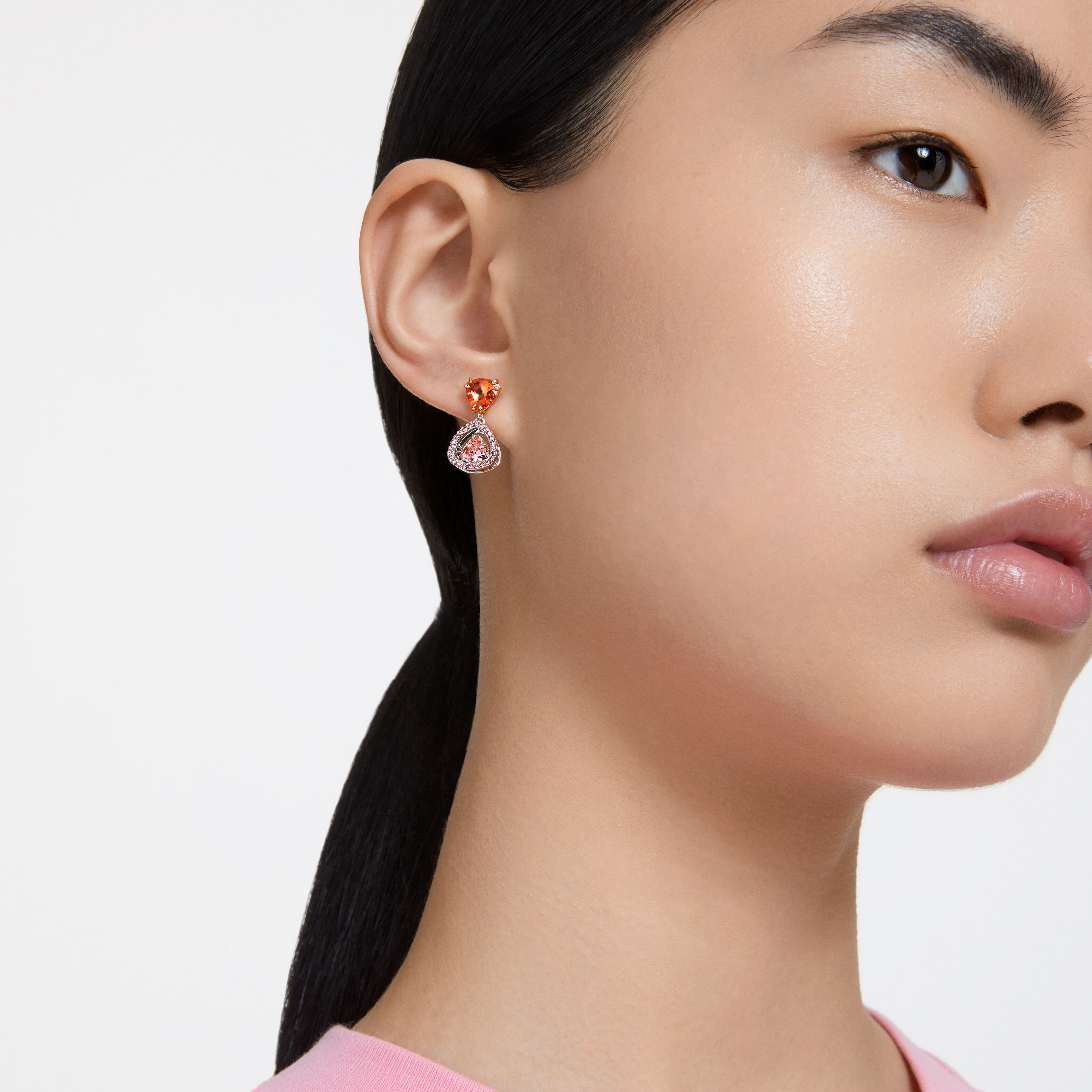 Swarovski hotsell multicolor earrings