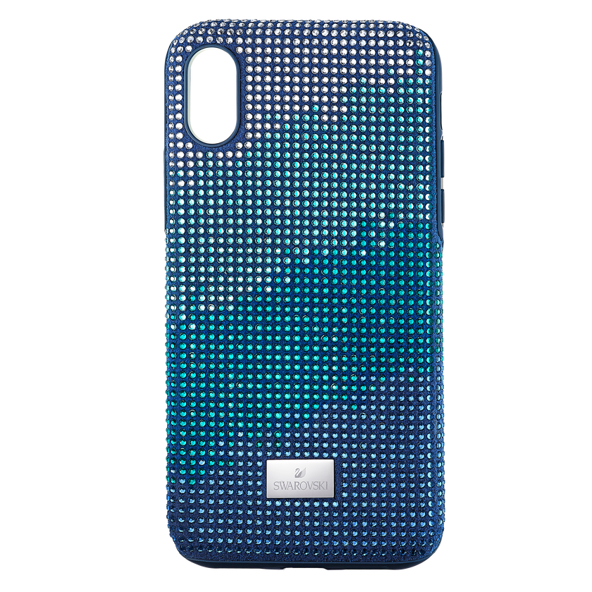 Crystalgram Smartphone Case with Bumper, iPhone® X/XS, Blue