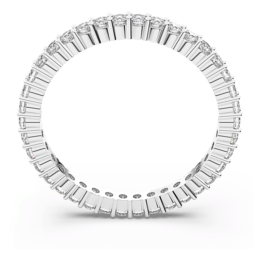 swarovski vittore ring  white  rhodium plated