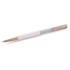 swarovski crystalline silk ballpoint pen pink pink lacquered rose gold tone plated