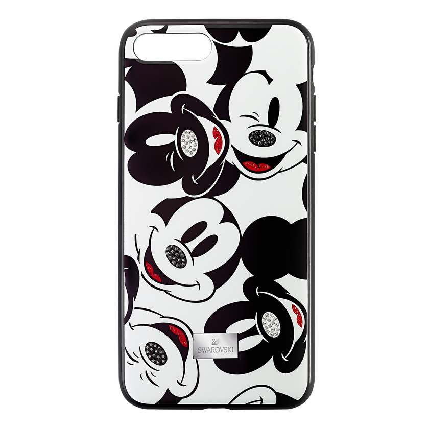 Mickey Face Smartphone Case with integrated Bumper, iPhone® 8 Plus, Black