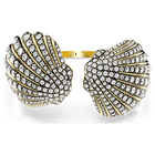 swarovski idyllia bangle shell white gold tone plated
