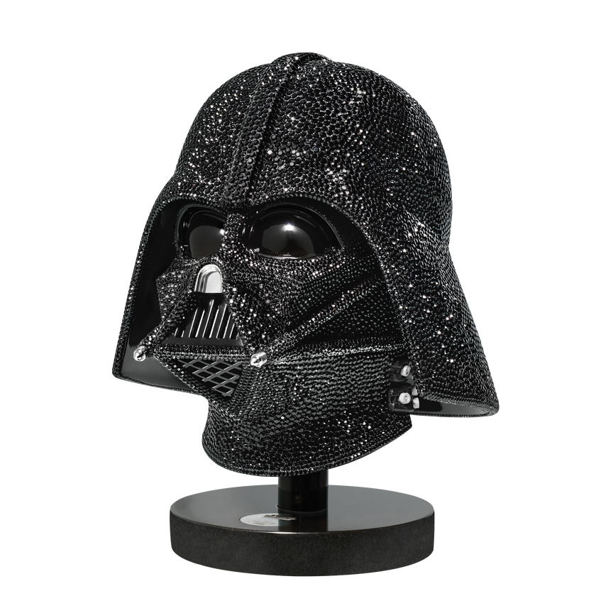 swarovski star wars   darth vader helmet  l e