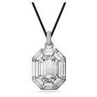 swarovski lucent pendant octagon cut white