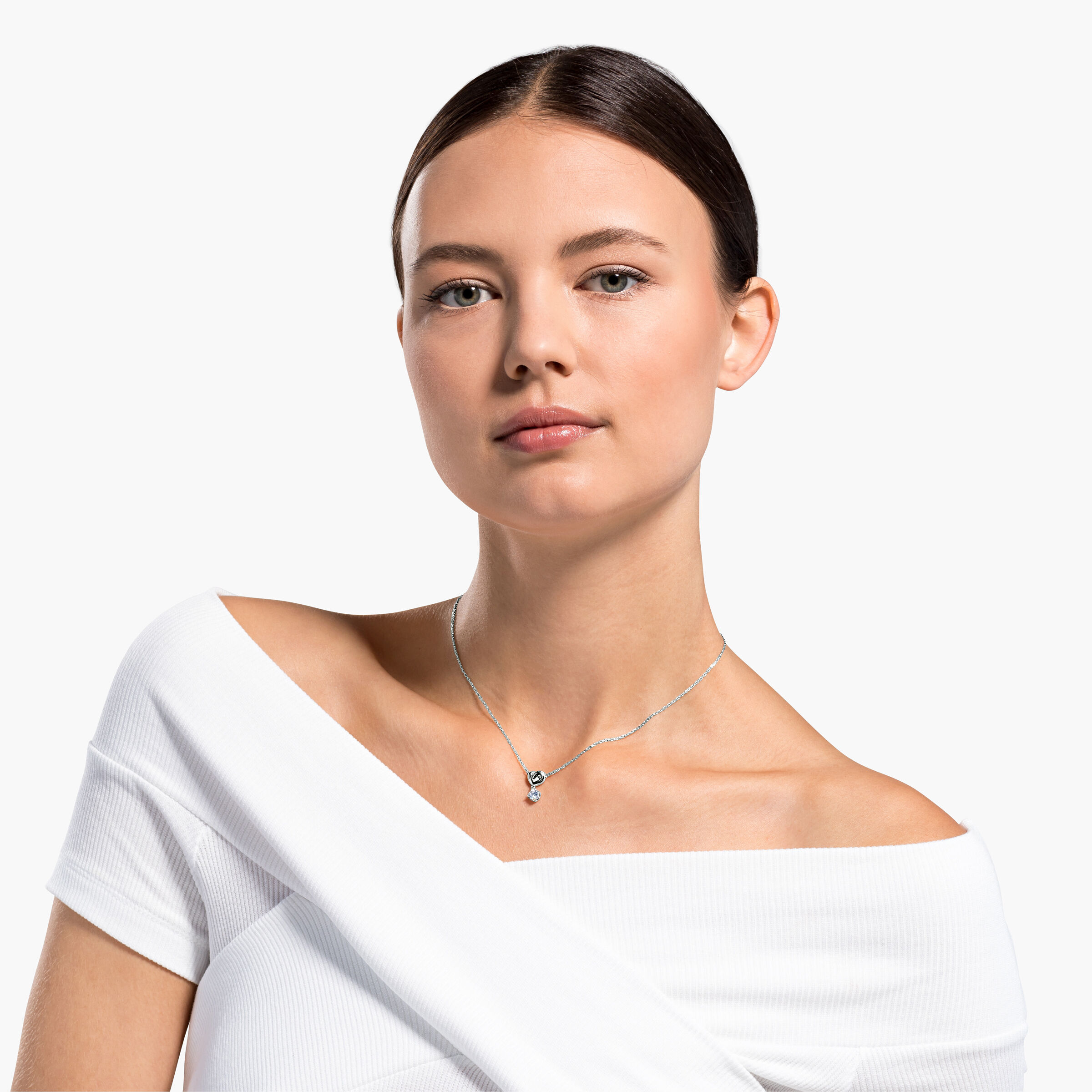 Swarovski lifelong heart clearance necklace