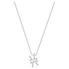 swarovski zodiac ii pendant pisces white mixed metal finish