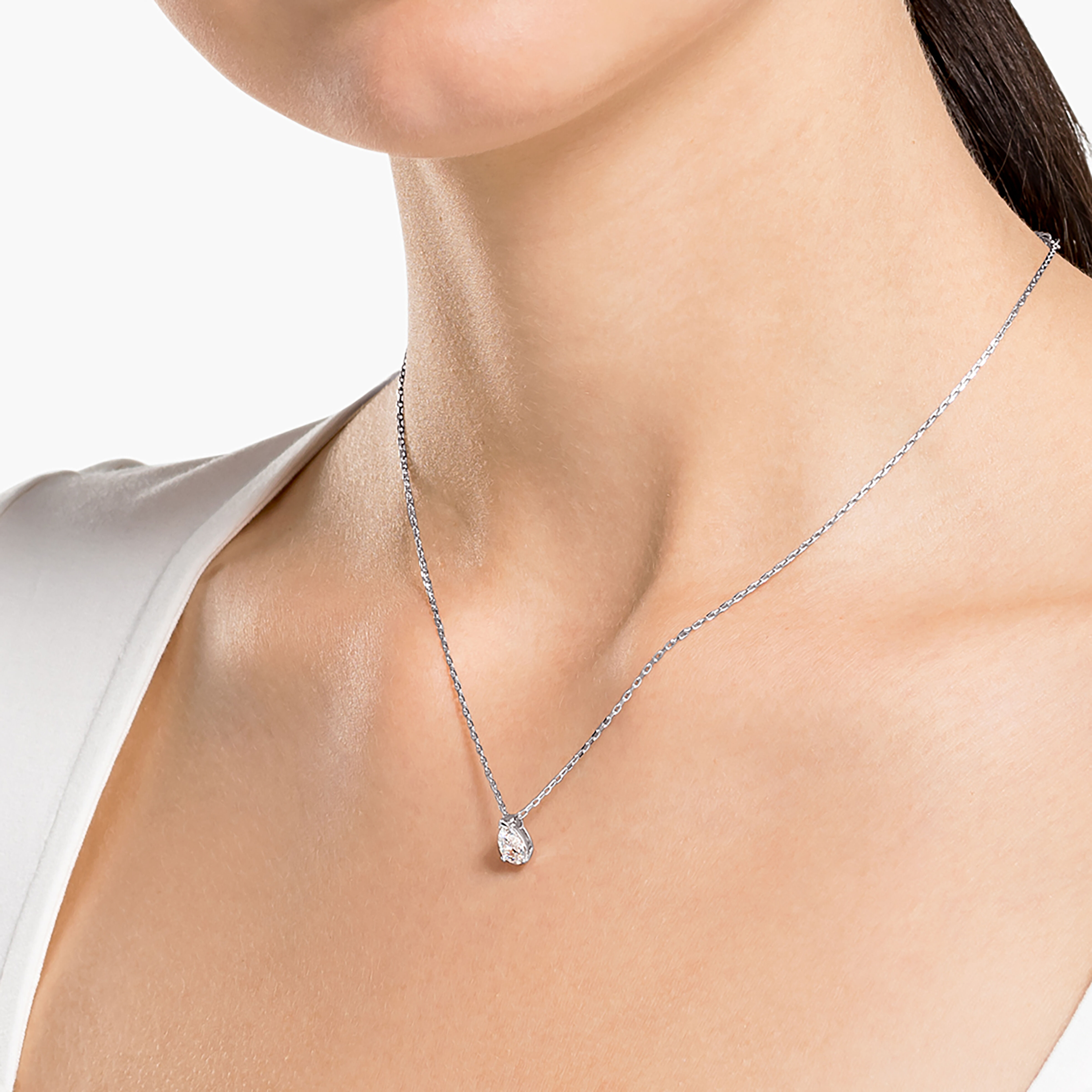 Swarovski pear outlet pendant