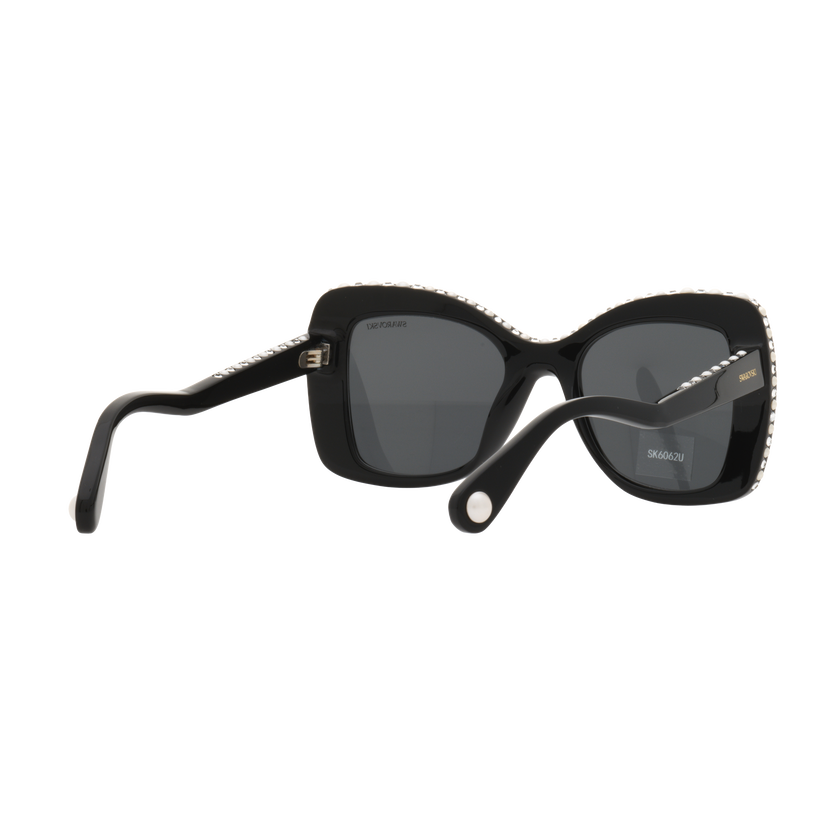 swarovski sunglasses  butterfly shape  sk6062u  brown