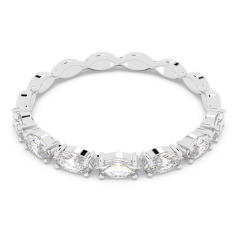 swarovski matrix vittore ring marquise cut white rhodium plated