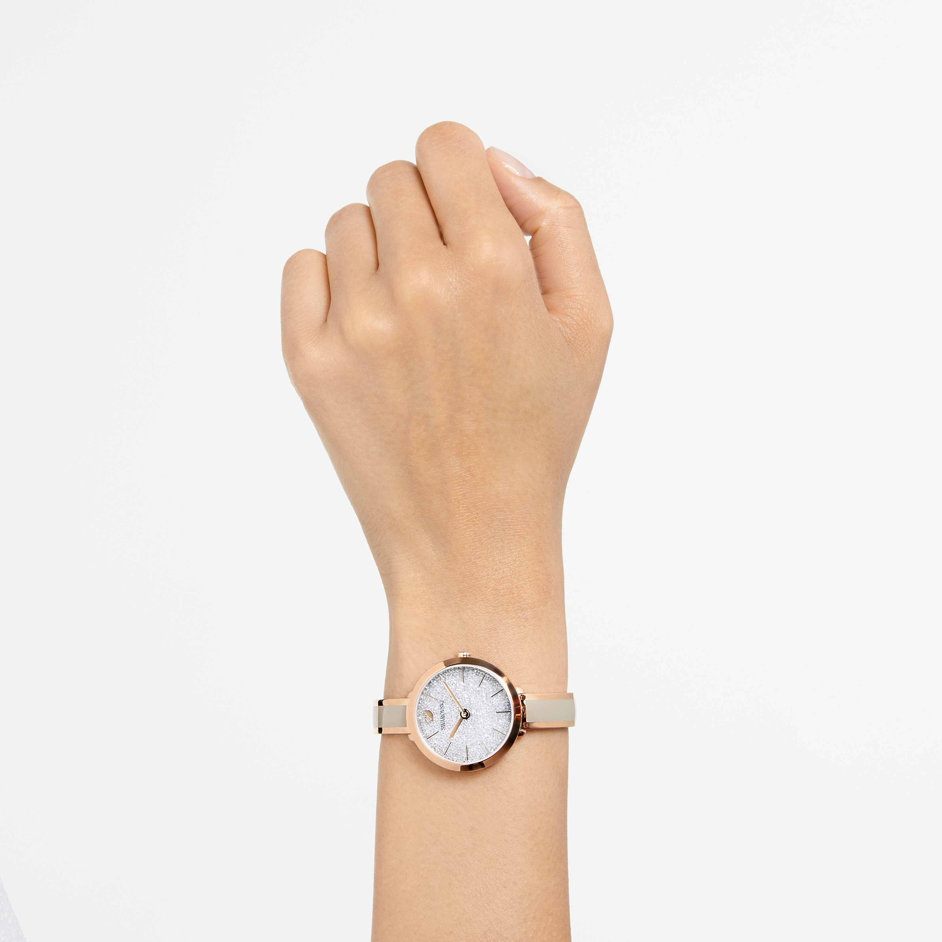 Swarovski stainless steel best sale back water resistant