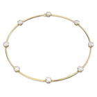 swarovski constella choker white gold tone plated