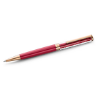 Crystalline Ballpoint Pen, Red, Rose-gold tone plated