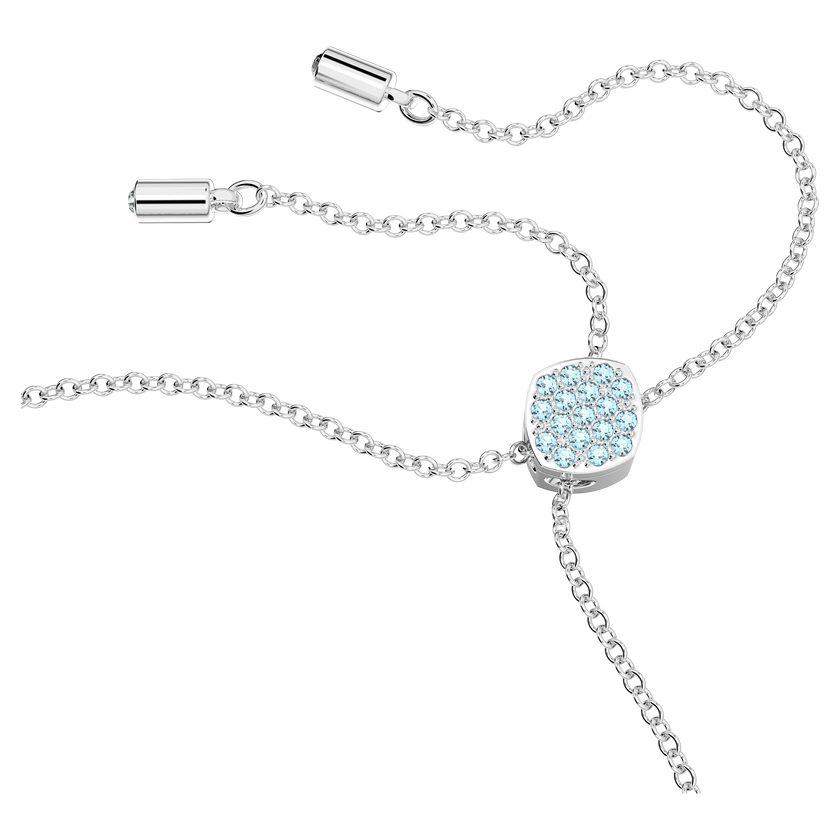 swarovski lilia bracelet  butterfly  blue  rhodium plated