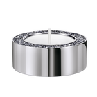 Minera Tea Light Holder, Small, Silver tone