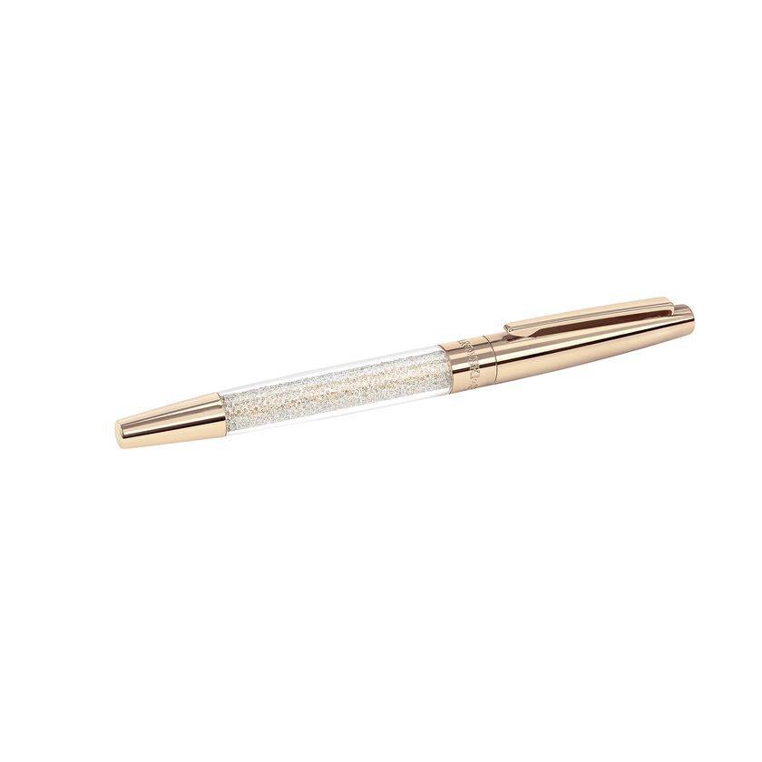 Crystalline Stardust Rollerball Pen, Rose-gold tone plated